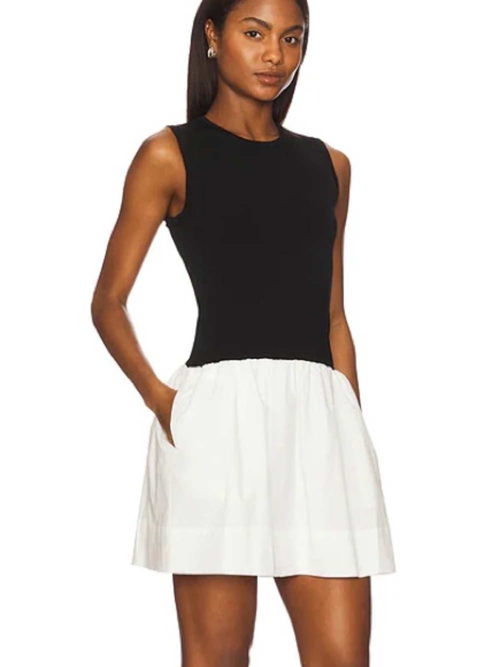 Pistola Adrienne Drop Waist Mini Dress Size S